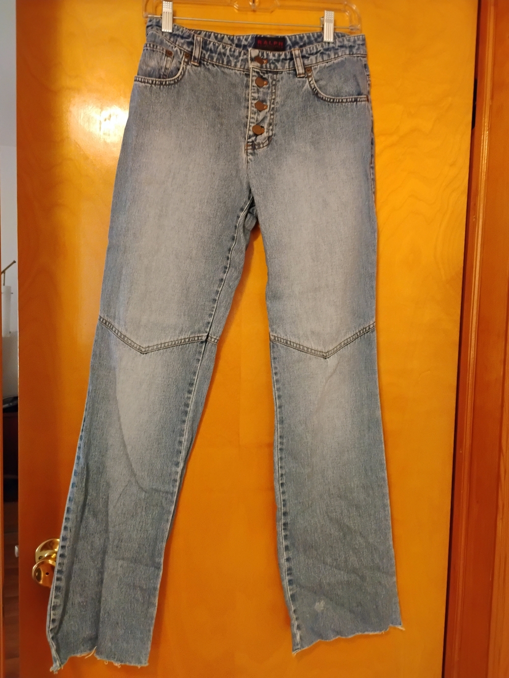 Light Wash Women's Button-Fly Jeans